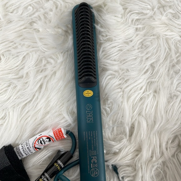 ZAO’S Selection Store Ceramic Electric Straightening Comb For All Hair Types - Picture 11 of 14